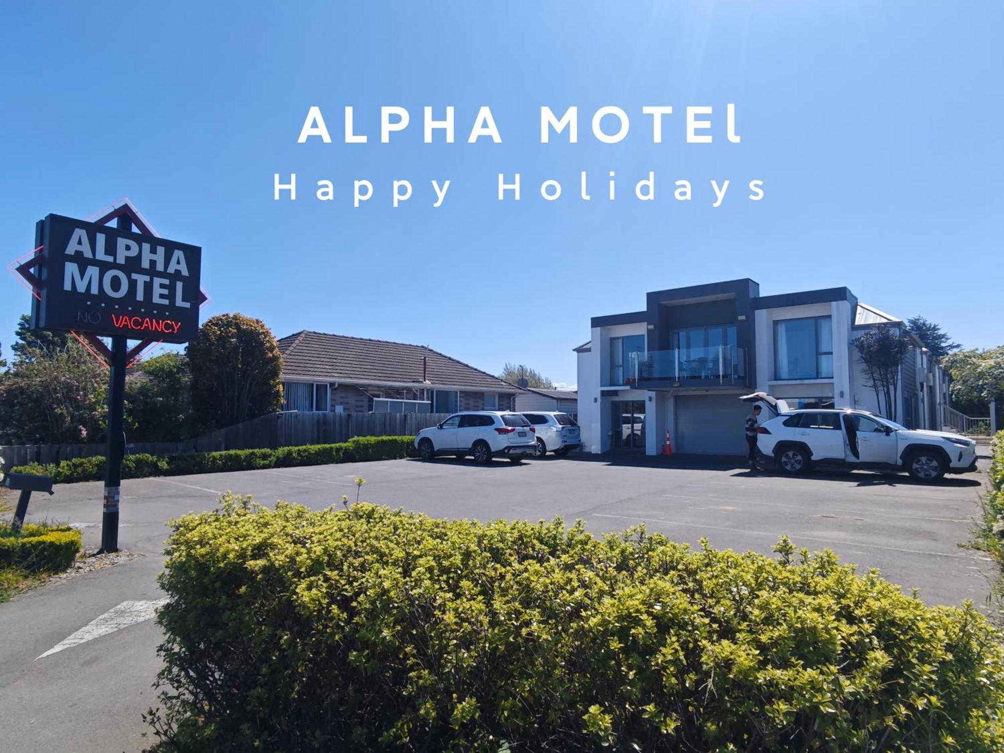 Alpha Motel Christchurch Exterior foto